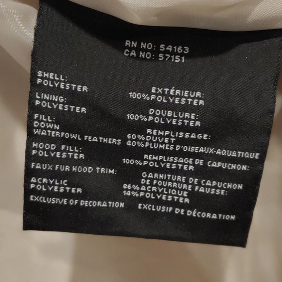 Andrew Marc ladies down and feather coat - Picture 5 of 6